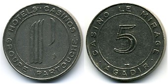 Casino le Mirage - 5 Dirham