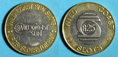 R25 token of Wild Coast Slots